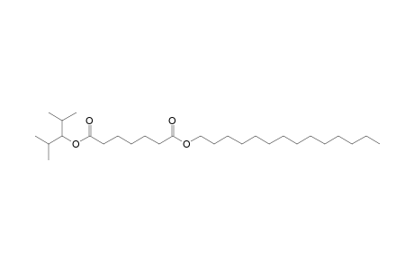 Pimelic acid, 2,4-dimethylpent-3-yl tetradecyl ester