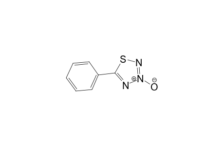 1,2,3,4-Thiatriazole, 5-phenyl-, 3-oxide