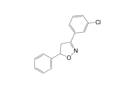 3-(m-chlorophenyl)-5-phenyl-2-isoxazoline