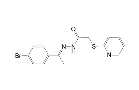 N'-[(E)-1-(4-bromophenyl)ethylidene]-2-(2-pyridinylsulfanyl)acetohydrazide