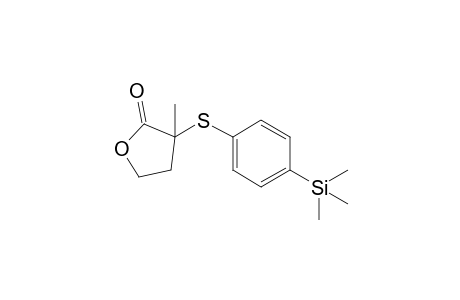 3-Methyl-3-(4-trimethylsilylphenyl)sulfanyl-oxolan-2-one