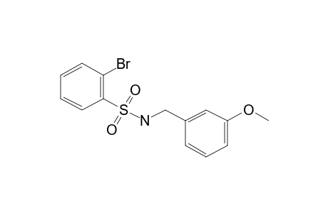 2-Bromo-N-(3-methoxybenzyl)benzenesulfonamide