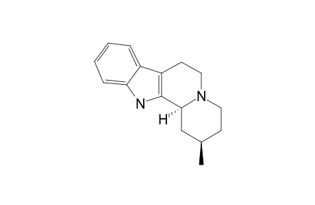 (2R,12bS)-2-methyl-1,2,3,4,6,7,12,12b-octahydropyrido[2,1-a]$b-carboline