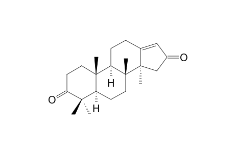 MANSUMBIN-13(17)-EN-3,16-DIONE;4-ALPHA,4-BETA-8-BETA,10-BETA,14-ALPHA-PENTAMETHYL-5-ALPHA-GON-13(17)-EN-3,16-DIONE