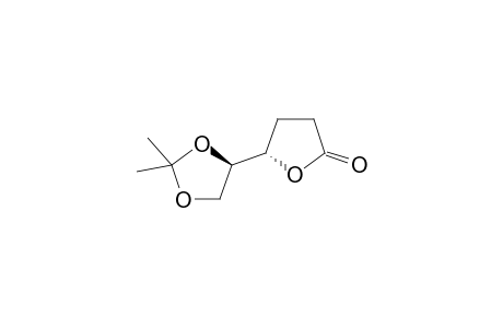 (5S)-5-[(4R)-2,2-dimethyl-1,3-dioxolan-4-yl]oxolan-2-one