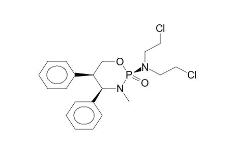 3-METHYL-4,5-DIPHENYL-2-[BIS(2-CHLOROETHYL)AMINO]-2-OXO-1,3,2-OXAZAPHOSPHORINANE (ISOMER 4)