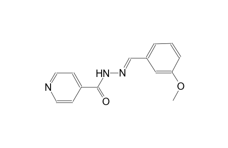 N'-[(E)-(3-methoxyphenyl)methylidene]isonicotinohydrazide