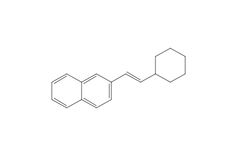4(E)-[2-(2-Naphthyl)ethenyl]cyclohexane