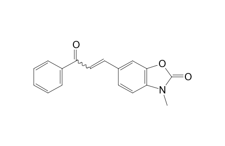 6-(2-benzoylvinyl)-3-methyl-2-benzoxazolinone