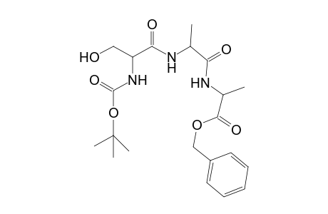 Boc-Ser-Ala-Ala-OCH2Ph