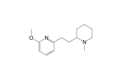 2-Methoxy-6-(2-(1-methylpiperidin-2-yl)ethyl)pyridine