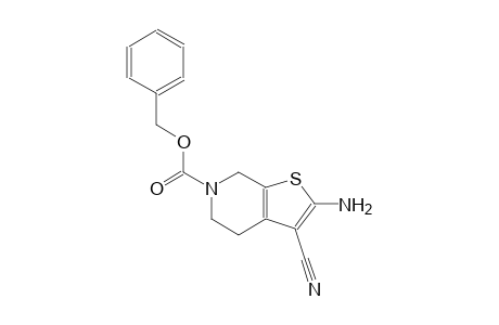 benzyl 2-amino-3-cyano-4,7-dihydrothieno[2,3-c]pyridine-6(5H)-carboxylate