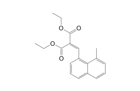 Diethyl [(8-methyl-1-naphthyl)ethylene]malonate