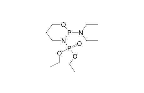 2-DIETHYLAMINO-3-DIETHOXYPHOSPHORYL-1,3,2-OXAZAPHOSPHORINANE