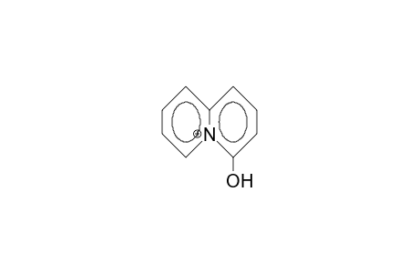 4-Hydroxy-quinolizinium cation