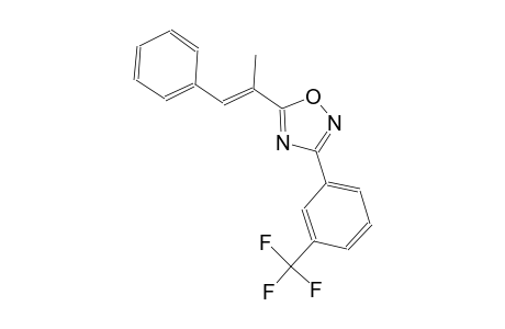 1,2,4-oxadiazole, 5-[(E)-1-methyl-2-phenylethenyl]-3-[3-(trifluoromethyl)phenyl]-
