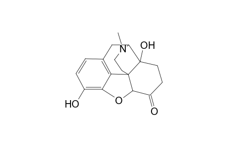 Morphinan-6-one, 4,5-epoxy-3,14-dihydroxy-17-methyl-, (5.alpha.)-