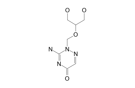 1-[(1,3-DIHYDROXY-2-PROPOXY)-METHYL]-6-AZAISOCYTOSINE