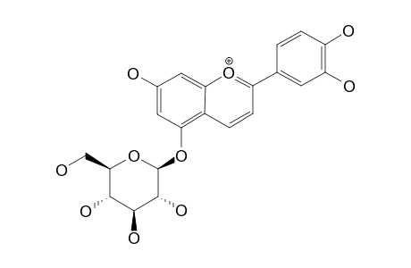 LUTEOLINIDIN-5-GLUCOSIDE