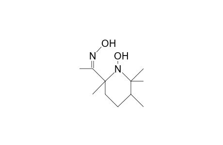 2-Acetyl-1-hydroxy-2,5,6,6-tetramethyl-piperidine oxime