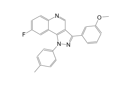 3-[8-fluoro-1-(4-methylphenyl)-1H-pyrazolo[4,3-c]quinolin-3-yl]phenylmethyl ether