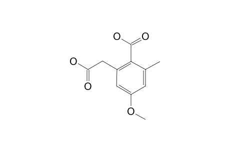 2-CARBOXYMETHYL-4-METHOXY-6-METHYLBENZOIC_ACID