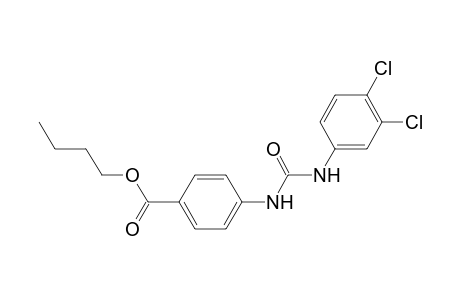 Butyl 4-([(3,4-dichloroanilino)carbonyl]amino)benzoate