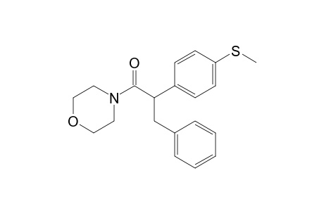 2-(4-(Methylthio)phenyl)-1-morpholino-3-phenylpropan-1-one