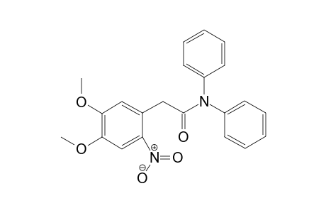 2-(4,5-dimethoxy-2-nitrophenyl)-N,N-diphenylacetamide