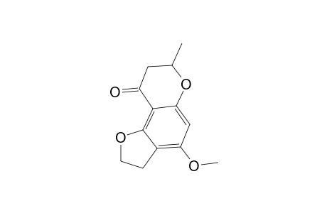 4-METHOXY-7-METHYL-2,3,7,8-TETRAHYDRO-9H-FURO[2,3-f][1]BENZOPYRAN-9-ONE