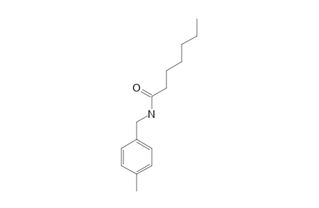 N-(4-METHYLBENZYL)-HEPTANAMIDE