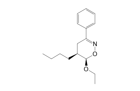 5-BUTYL-6-ETHOXY-3-PHENYL-5,6-DIHYDRO-4H-1,2-OXAZINE;5,6-CIS-ISOMER