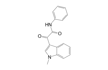 2-(1-Methyl-1H-indol-3-yl)-2-oxo-N-phenylacetamide