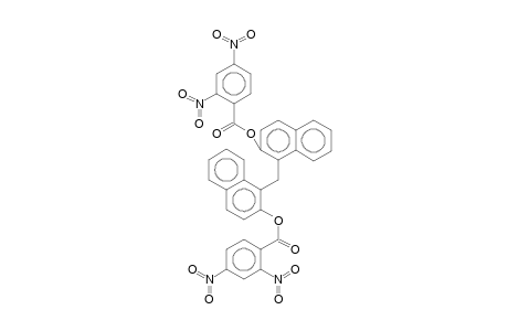1-((2-[(2,4-Dinitrobenzoyl)oxy]-1-naphthyl)methyl)-2-naphthyl 2,4-dinitrobenzoate
