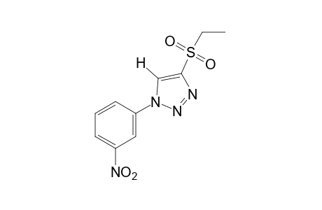 5-(ethylsulfonyl)-1-(m-nitrophenyl-1H-1,2,3-triazole