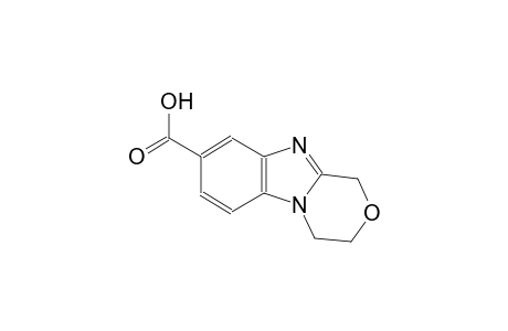1H-[1,4]oxazino[4,3-a]benzimidazole-8-carboxylic acid, 3,4-dihydro-