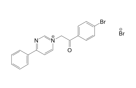 1-(p-bromophenacyl)-4-phenylpyrimidinium bromide