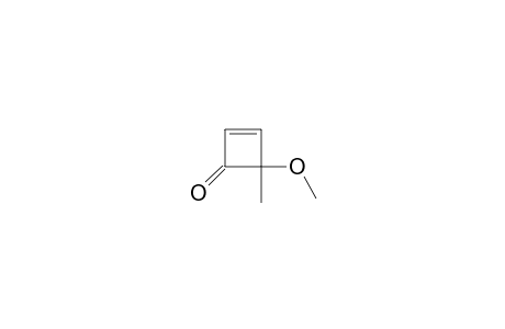 4-Methoxy-4-methyl-1-cyclobut-2-enone