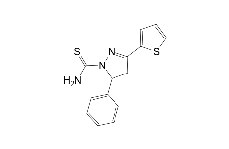 1-Thiocarbamoyl-3-(2-thienyl)-5-phenyl-2-pyrazoline