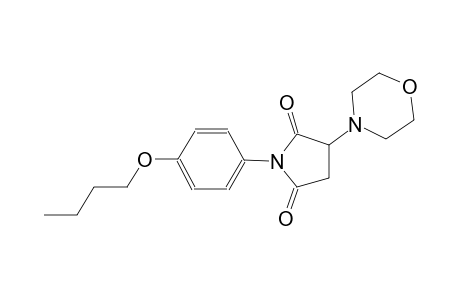 1-(4-butoxyphenyl)-3-(4-morpholinyl)-2,5-pyrrolidinedione