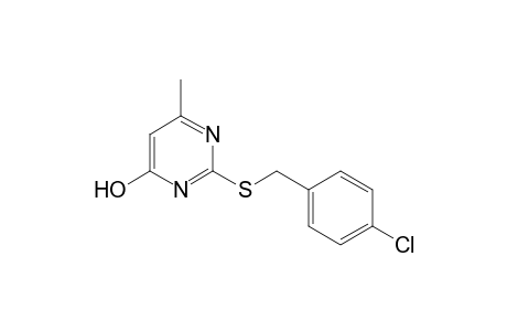 2-[(4-Chlorobenzyl)sulfanyl]-6-methyl-4-pyrimidinol