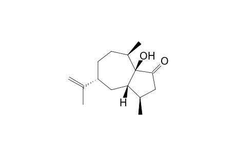 (3aSR,5RS,8RS,3R,8aR)-8a-Hydroxy-3,8-dimethyl-5-(prop-1-en-2-yl)octahydroazulen-1(2H)-one