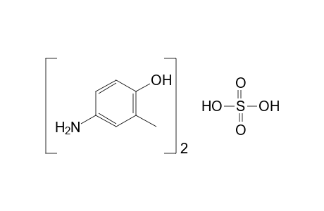 4-amino-o-cresol, sulfate(2:1)
