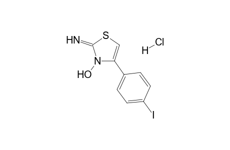 2(3H)-Thiazolimine, 3-hydroxy-4-(4-iodophenyl)-, monohydrochloride