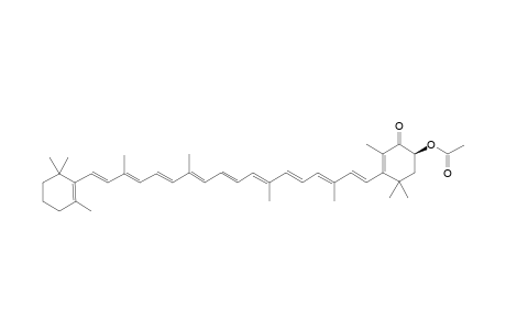 (3S)-3-Acetoxy-.beta.,.beta.-caroten-4-one