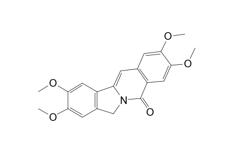 2,3,9,10-tetramethoxyisoindolo[2,1-b]isoquinolin-5(7H)-one