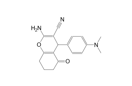 4H-1-benzopyran-3-carbonitrile, 2-amino-4-[4-(dimethylamino)phenyl]-5,6,7,8-tetrahydro-5-oxo-