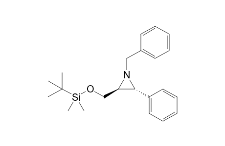 trans-1-Benzyl-2-(tert-butyldimethylsilyloxymethyl)-3-phenylaziridine