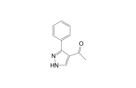 1-(3-phenyl-1H-pyrazol-4-yl)ethanone