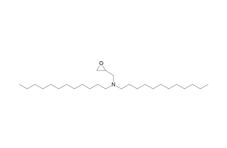 N-dodecyl-N-(2-oxiranylmethyl)-1-dodecanamine
